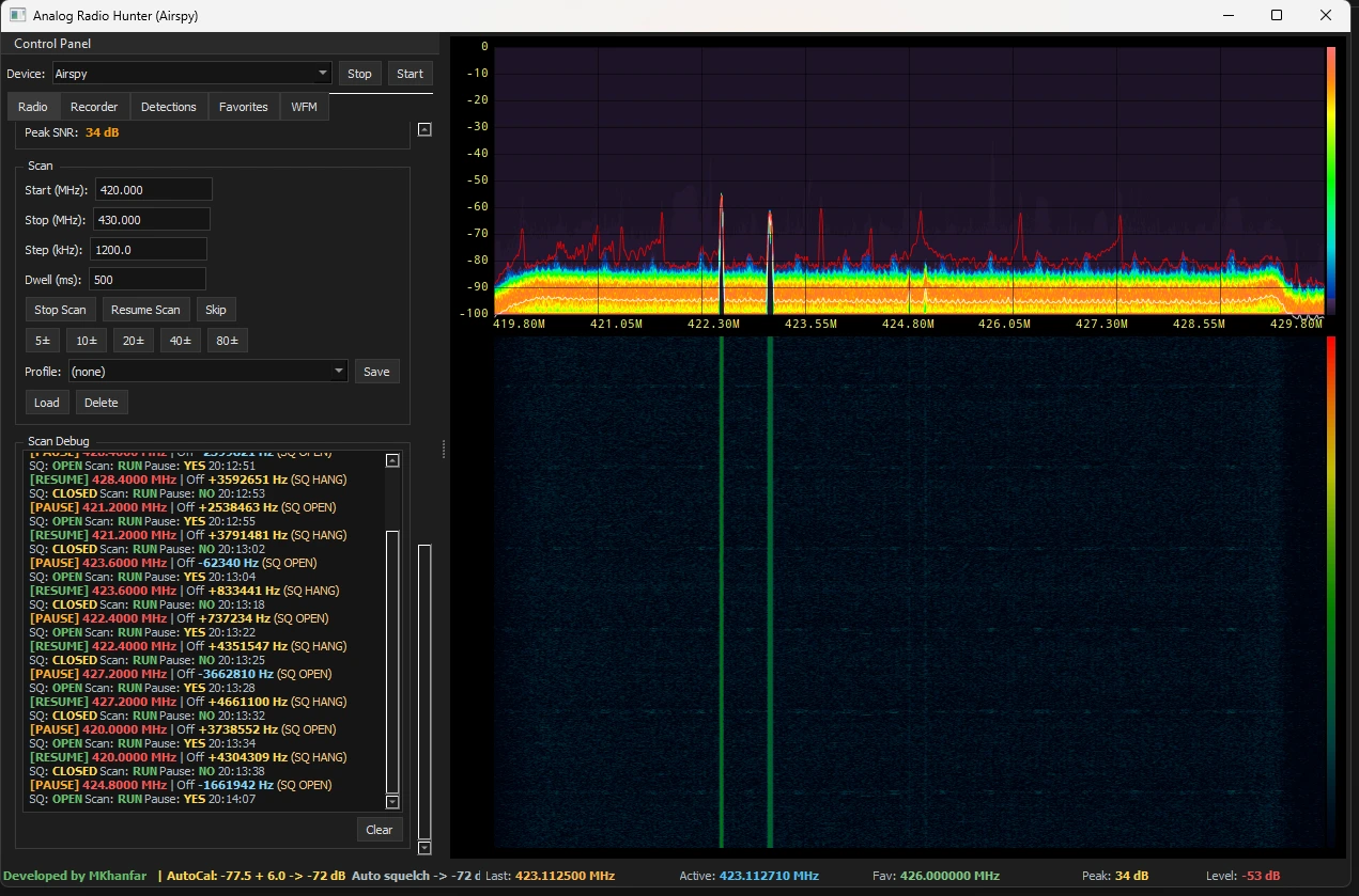 Analog Radio Hunter view 1