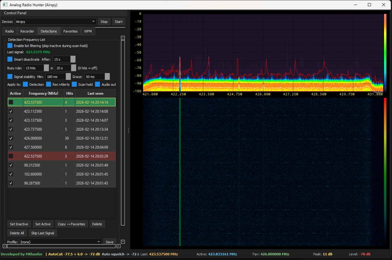 Analog Radio Hunter view 4