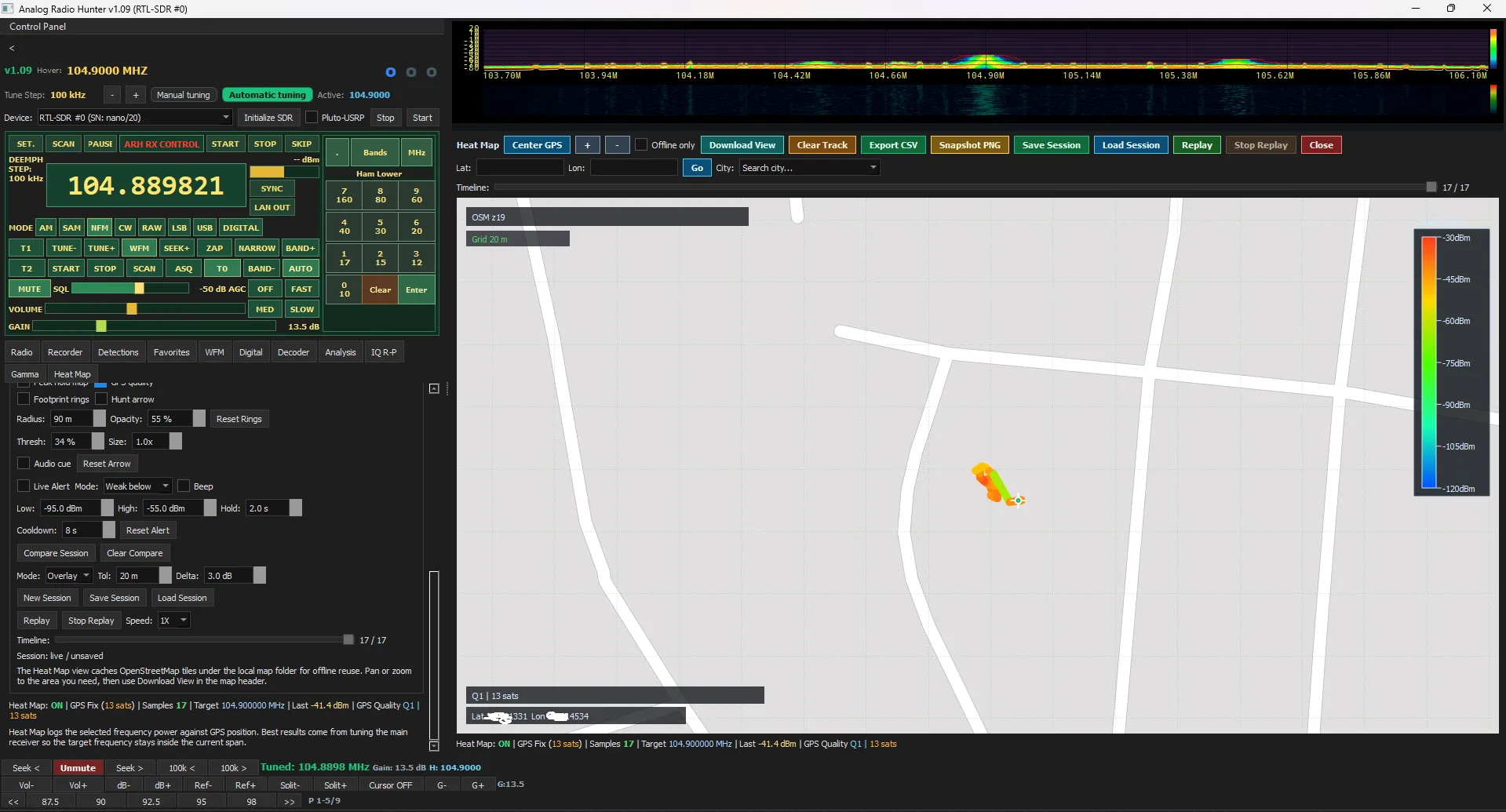 Khanfar RSA v1.10 Heat Map preview