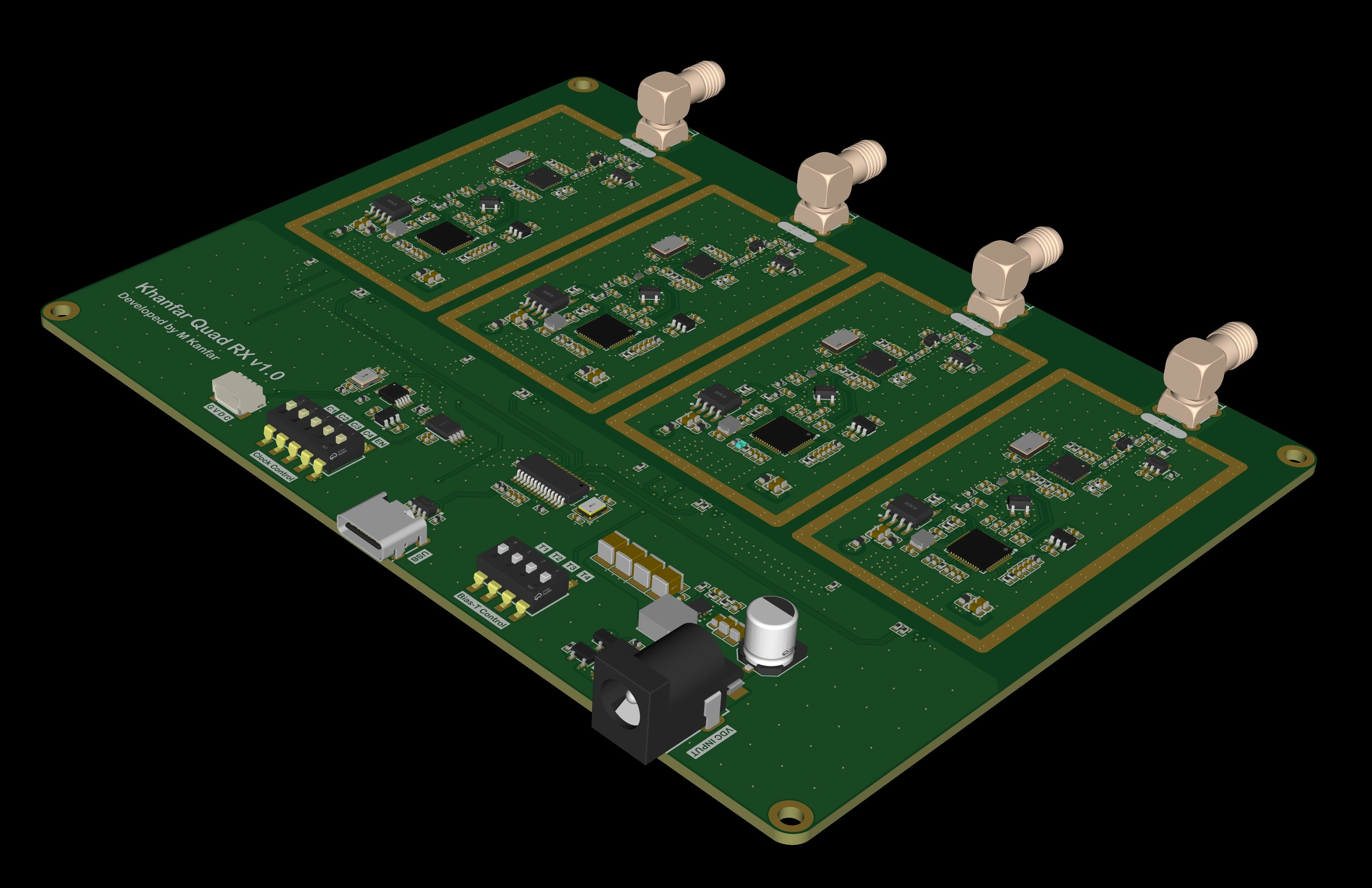 Quad RX Connectors